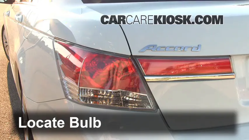 2011 Honda Accord LX 2.4L 4 Cyl. Lights Turn Signal - Rear (replace bulb)